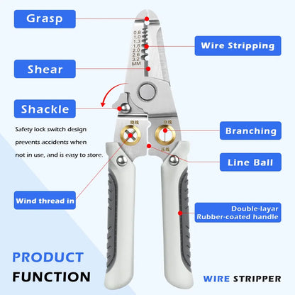 Extreme Cut High-Performance Wire Stripping Plier