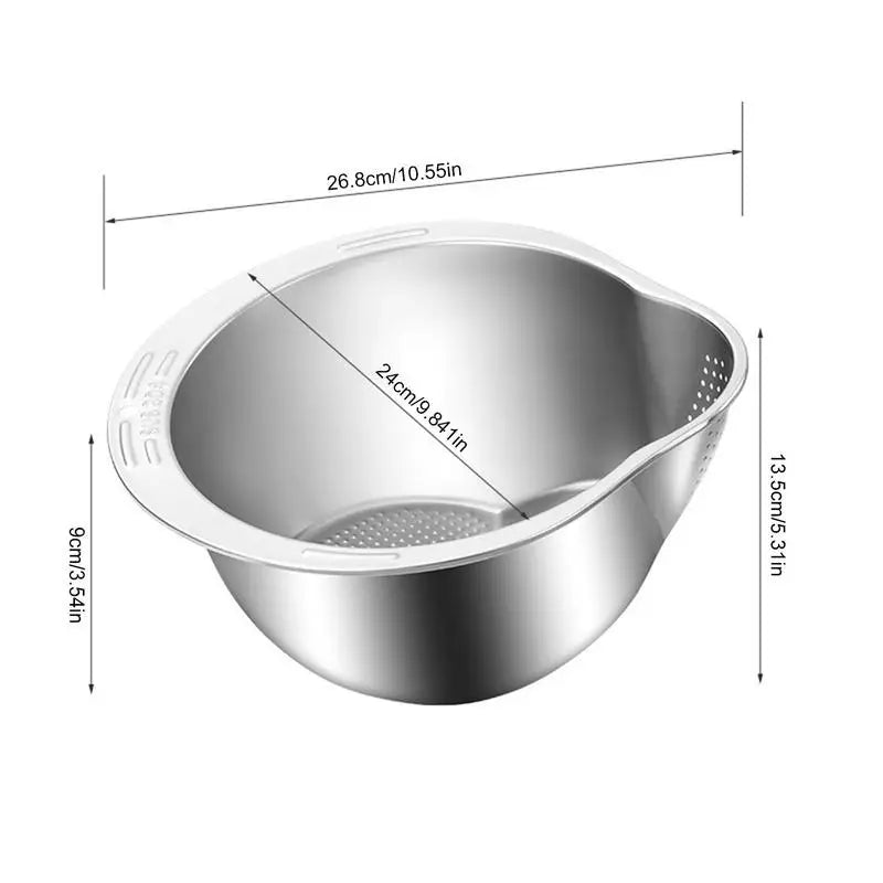 Stainless Steel Rice Washer