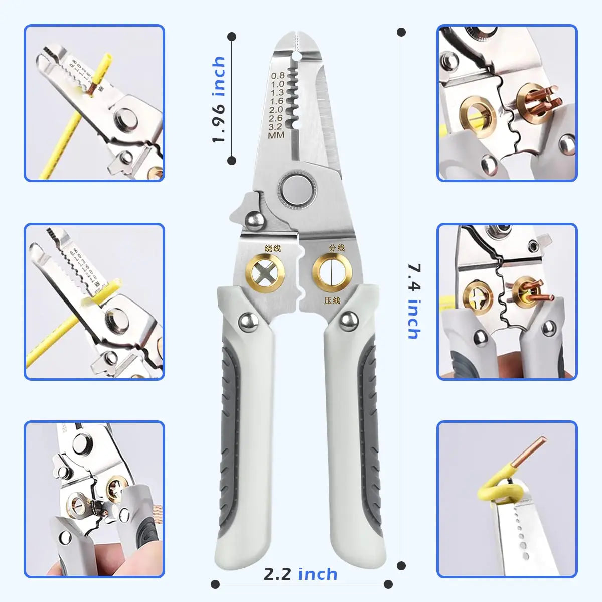 Extreme Cut High-Performance Wire Stripping Plier