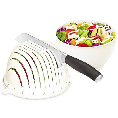 Salad cutter artifact home gadgets