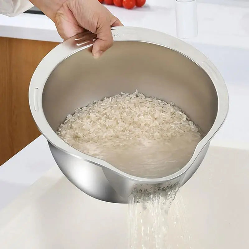 Stainless Steel Rice Washer