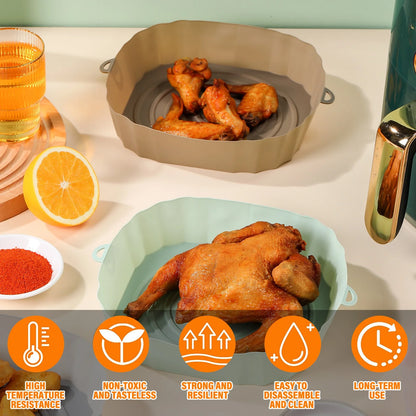 Air Fryer Silicone Baking Tray