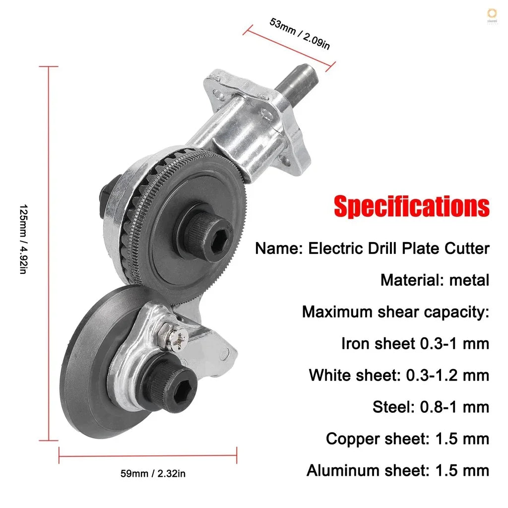 Electric Drill Plate Cutter