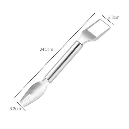 2-in-1 Stainless Steel Fruit Cutter