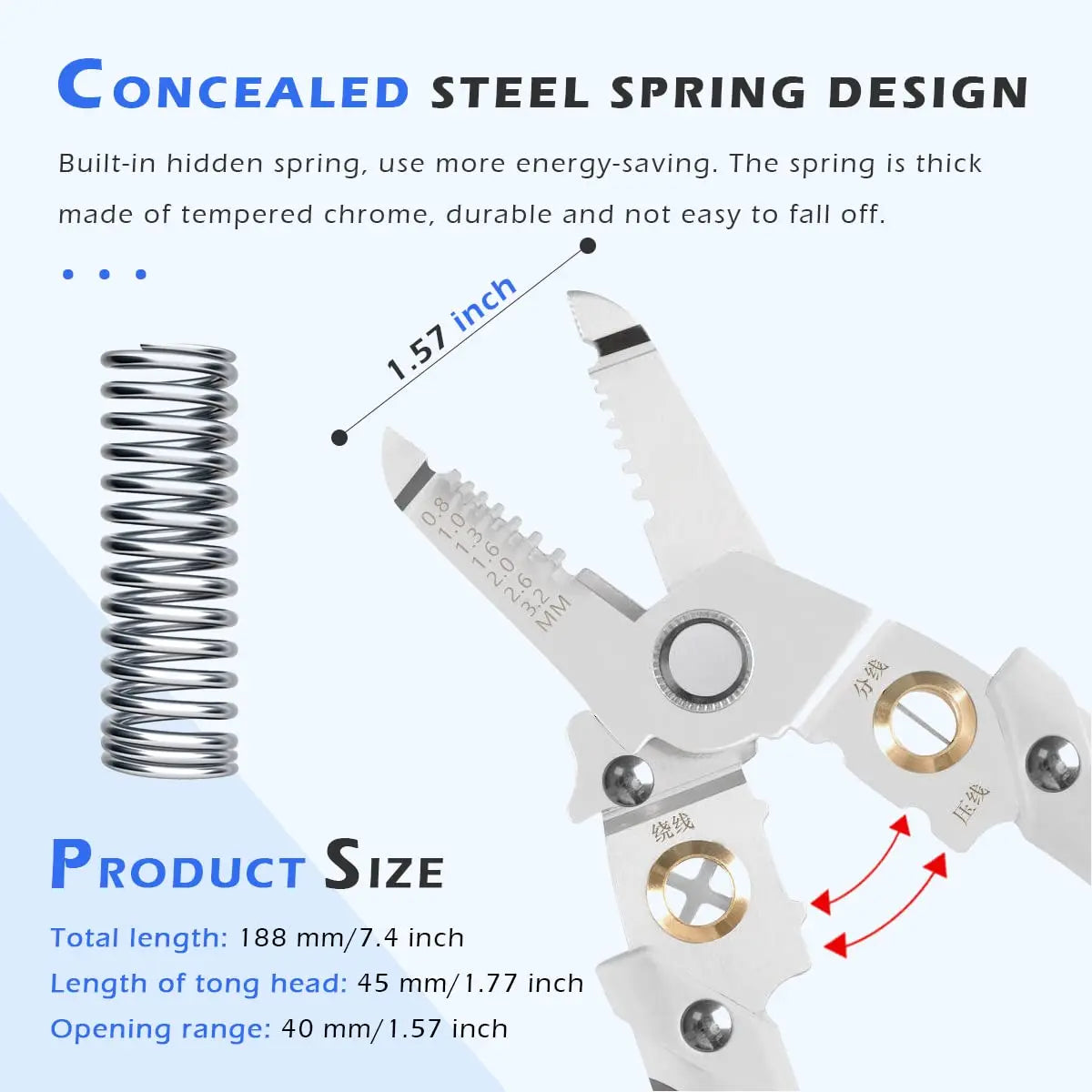 Extreme Cut High-Performance Wire Stripping Plier